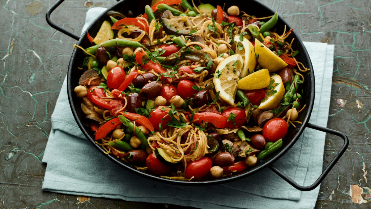 market fideua paella