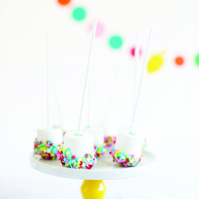 Confetti Marshmallow Pops