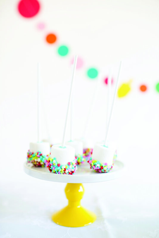 Confetti Marshmallow Pops