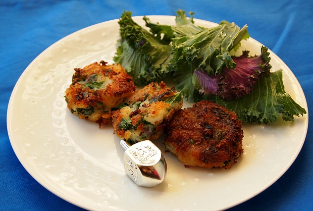 Mashed-Potato-Kale-Pancakes