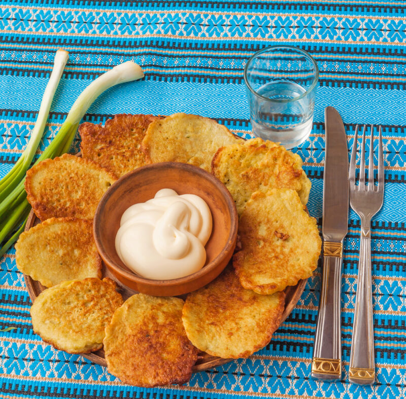 mashed potato pancakes