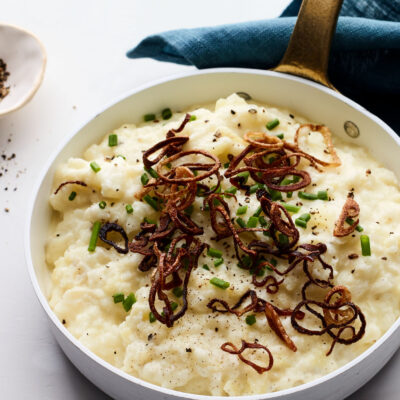Creamy Mashed Turnips and Yukon Gold Potatoes