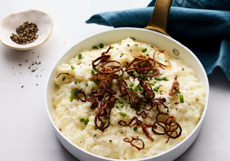 Creamy Mashed Turnips and Yukon Gold Potatoes