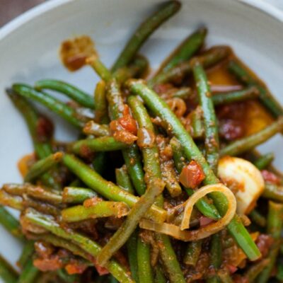 Matbucha Green Beans2