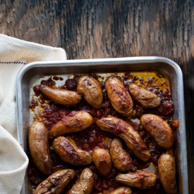 Matbucha Potatoes