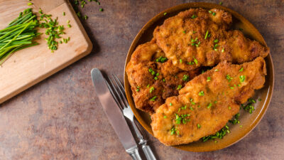 Matzo Chicken Schnitzel