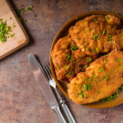 Matzo Chicken Schnitzel