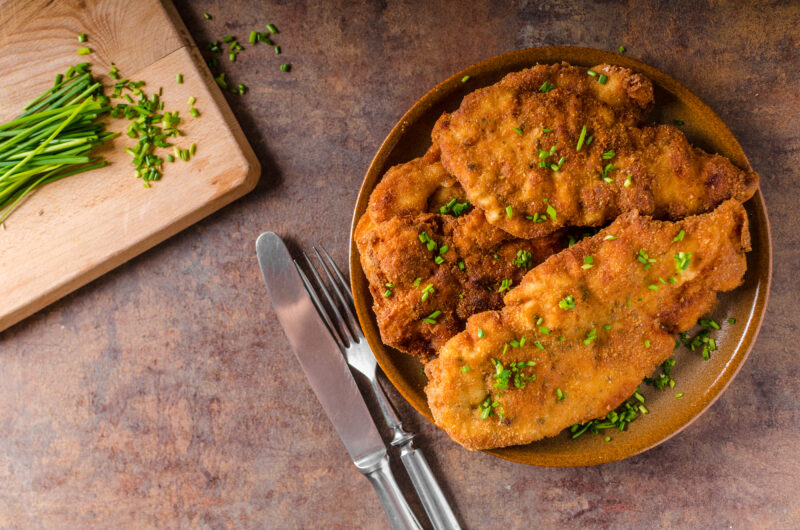 Matzo Chicken Schnitzel