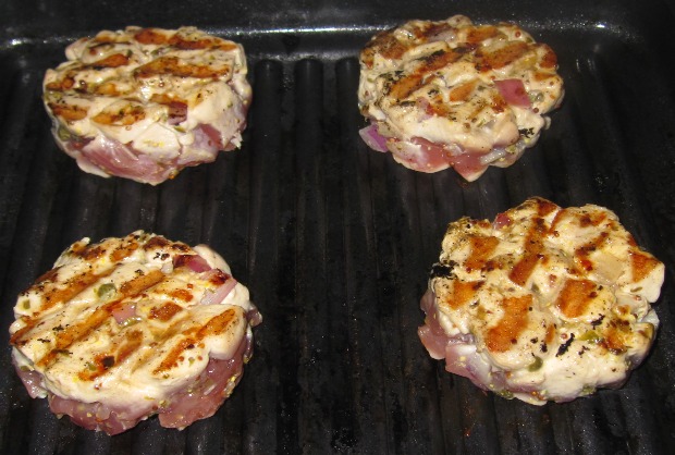 Mediterranean Tuna Burgers