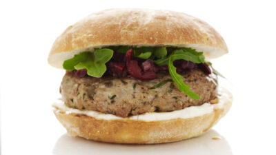 Mediterreanean Tuna Burger