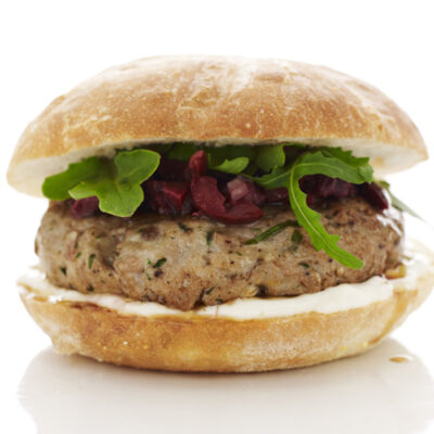 Mediterreanean Tuna Burger