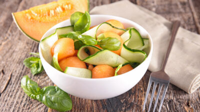 melon cucumber salad