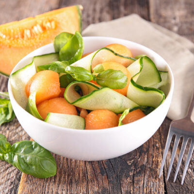melon cucumber salad