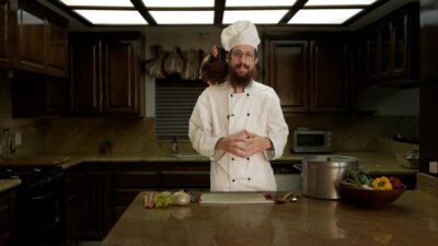 mendy pellin in the kitchen