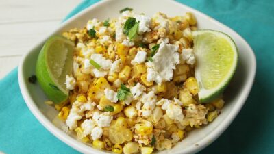 Mexican Corn "Mac" and Cheese