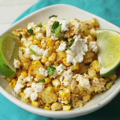 Mexican Corn "Mac" and Cheese
