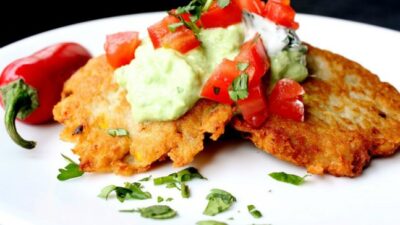 mexican potato latkes