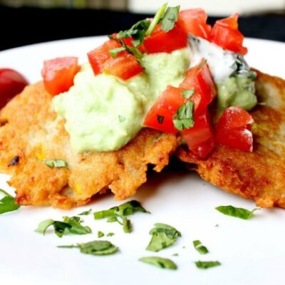 mexican potato latkes