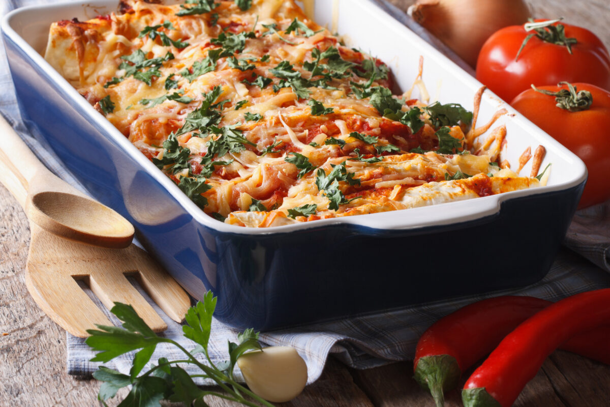 Vegetarian Mexican Taco Casserole