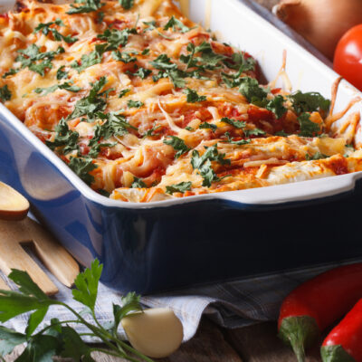 Vegetarian Mexican Taco Casserole
