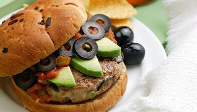 Mexican Turkey Burgers