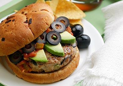 Mexican Turkey Burgers