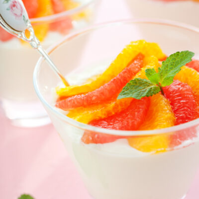 Meyer Lemon Panna Cotta