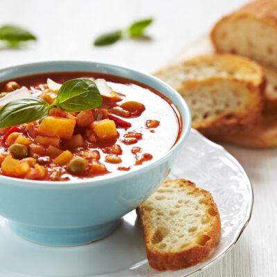20 minute minestrone soup