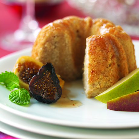 Mini Ginger Pear Cakes