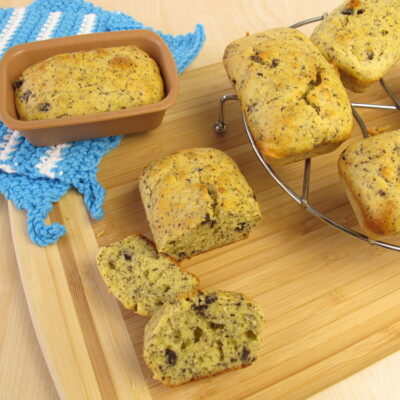 mini poppy-seed loaves
