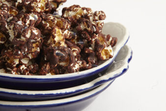 Mint Chocolate and Lavendar Popcorn