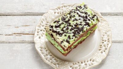 mint chocolate ice cream cake