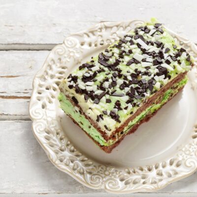 mint chocolate ice cream cake