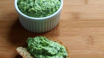 MINT AND FAVA BEAN SPREAD