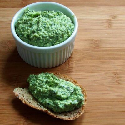 MINT AND FAVA BEAN SPREAD