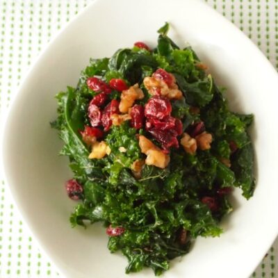miso kale salad