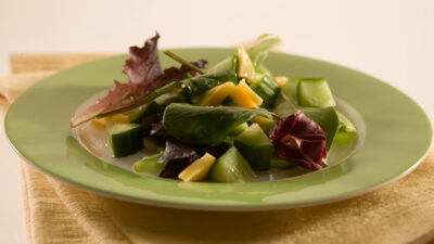 Mixed Greens and Maple Dressing