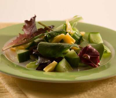 Mixed Greens and Maple Dressing