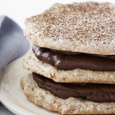 Mixed Nut Chocolate Torte