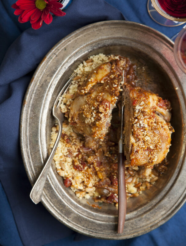 Moroccan Cornish Hens with Pine-Nut Couscous Pg 75.jpg