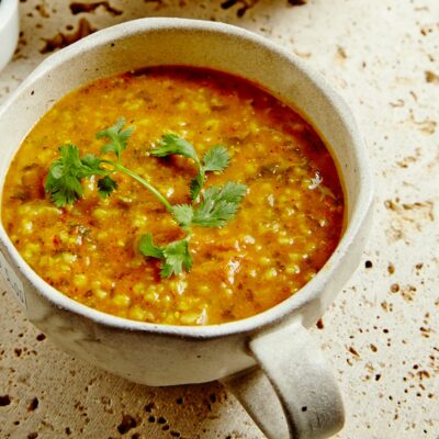 Moroccan Steel Cut Oat Soup