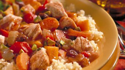 Moroccan Turkey Stew
