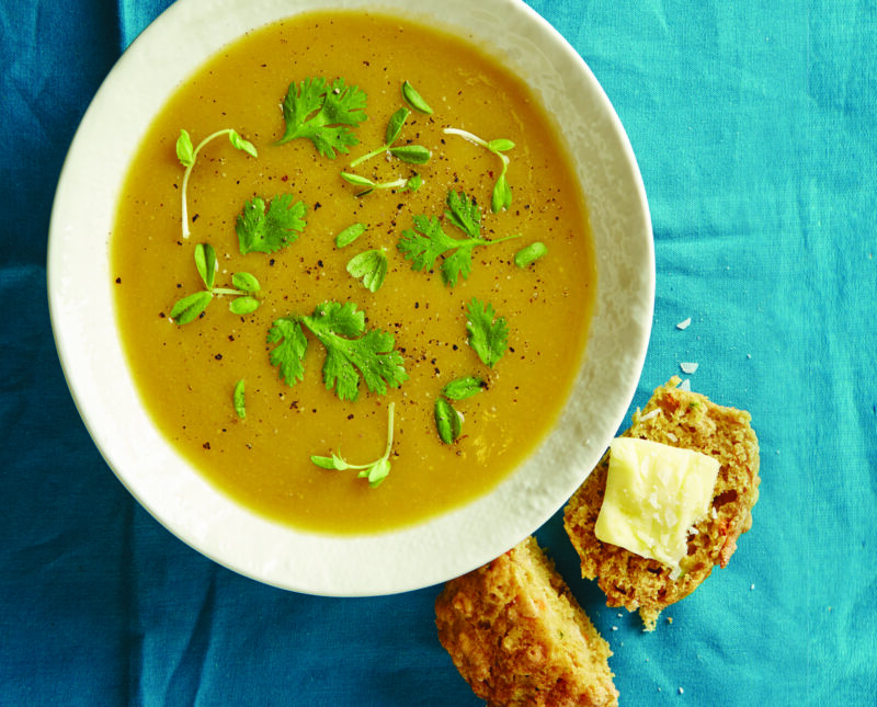 Moroccan Pea Soup 74
