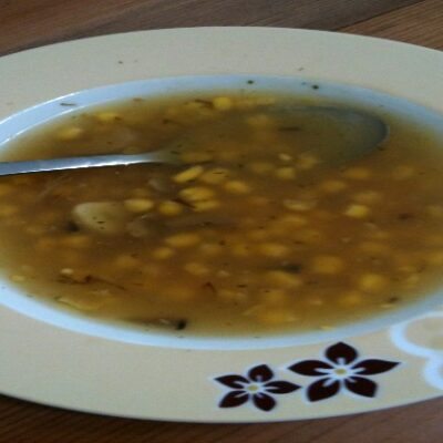 Mushroom and Corn Soup