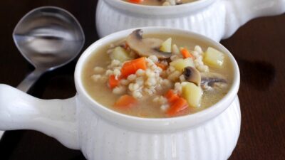 Mushroom Barley Soup