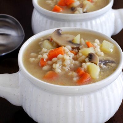 Mushroom Barley Soup