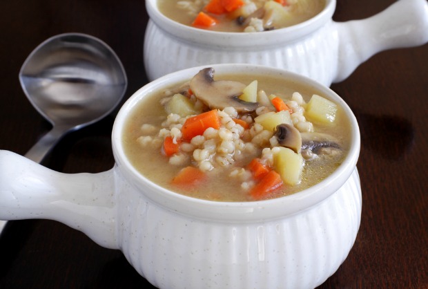 Mushroom Barley Soup
