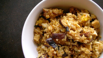Mushroom Fried Rice