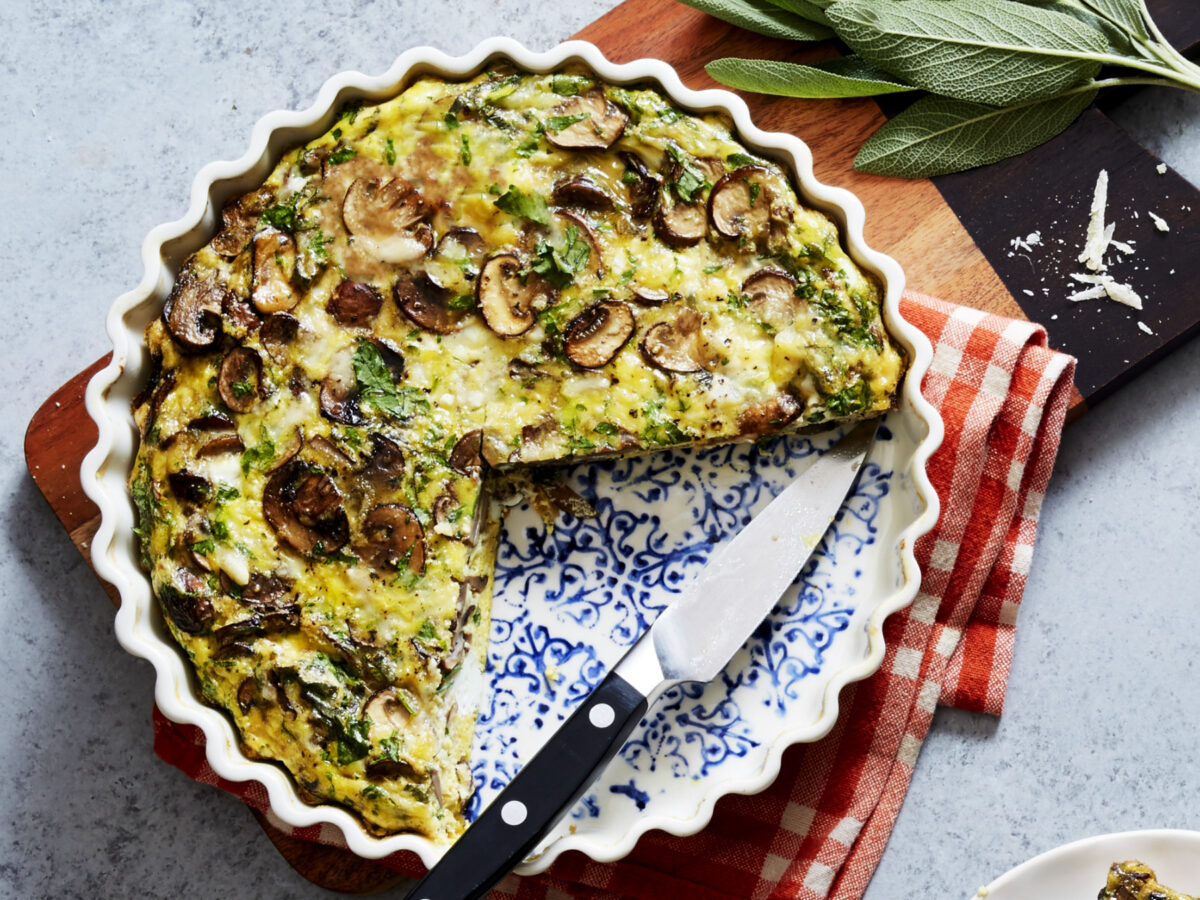 Mushroom Sage Omelet 1