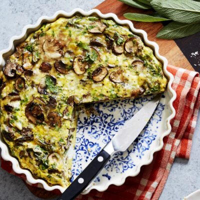 Mushroom Sage Omelet 1
